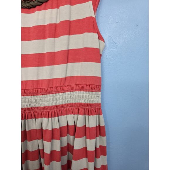 Matilda Jane size 14 Serendipity Peppermint Dress blue and tomato red remake - Picture 2 of 4